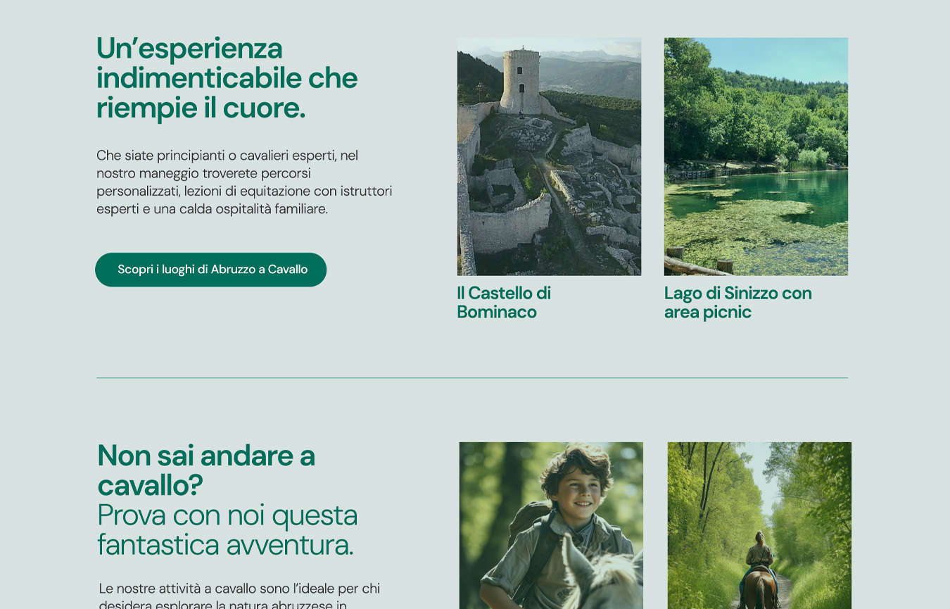 Realizzazione brand Abruzzo a Cavallo