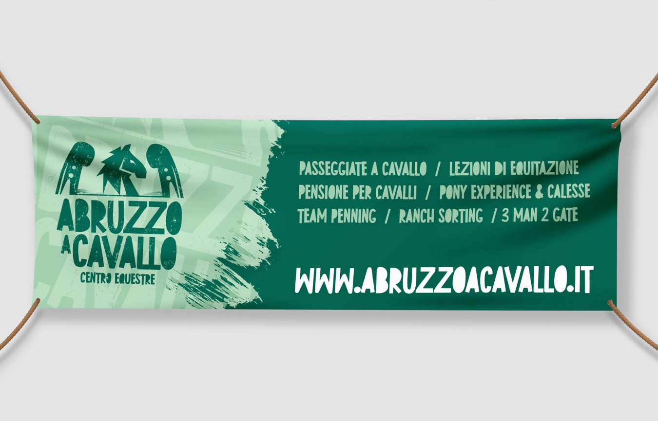 Realizzazione brand Abruzzo a Cavallo