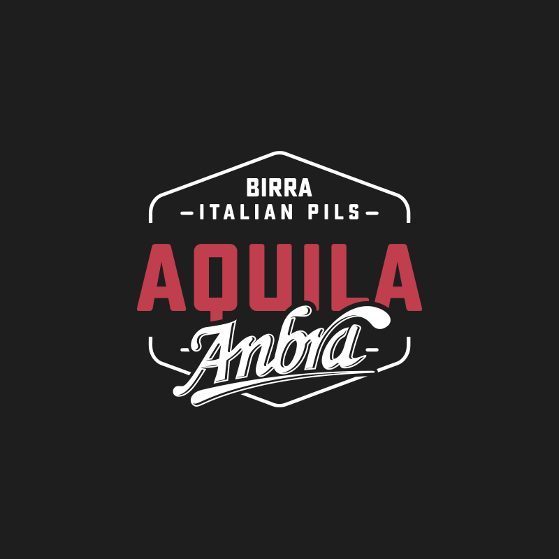 Portfolio Branding Tipo Grafico Anbra BIRRA AQUILA